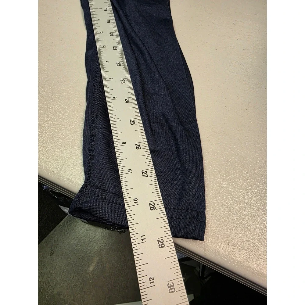 Mens Sport Compression Leggings Base Layer Tights Navy Gray 5 Pack‎ Size Medium